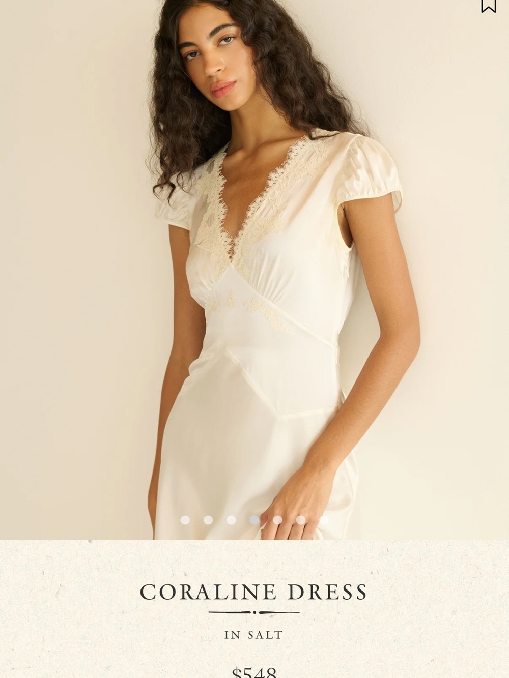 Doen Coraline Maxi Dress in Salt - Picture 3 of 7